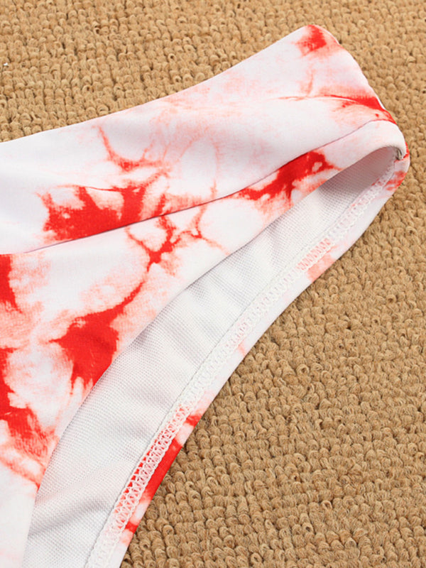 Tie-Dye Gradient Push-Up Bikini