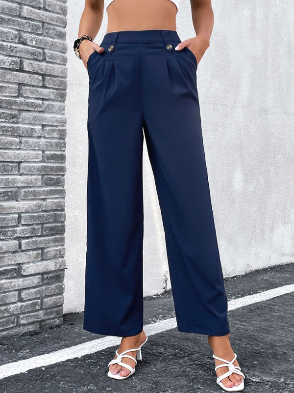 Wide Leg Linen Pants