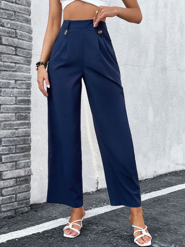 Wide Leg Linen Pants