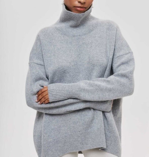 Short Turtleneck Sweater