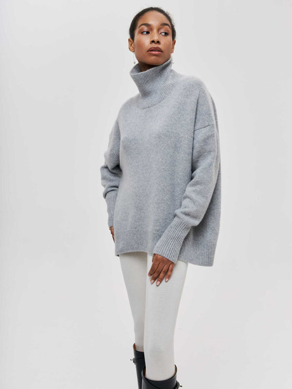 Short Turtleneck Sweater