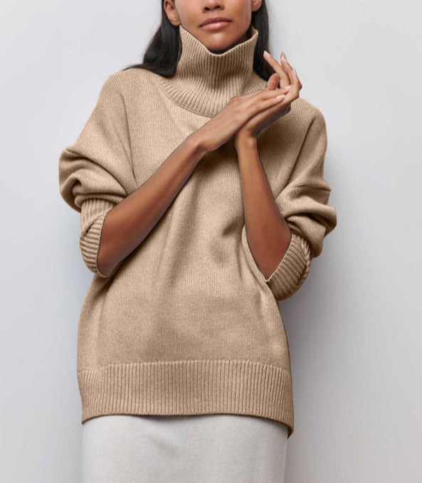 Short Turtleneck Sweater