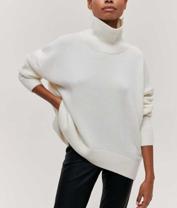 Short Turtleneck Sweater