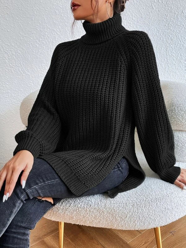 Self-Designed Loose Pullover Sweater