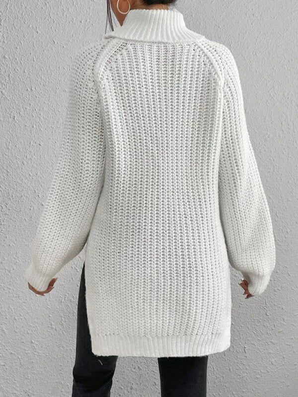 Self-Designed Loose Pullover Sweater