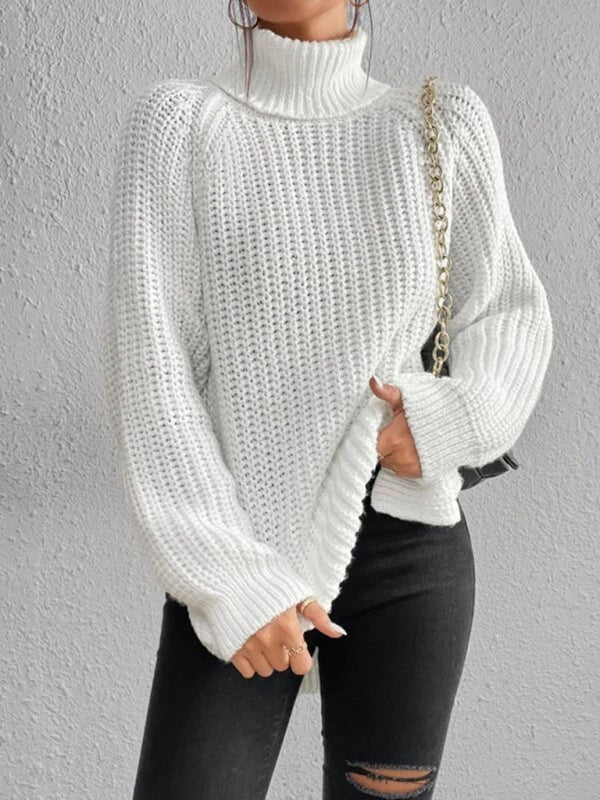 Self-Designed Loose Pullover Sweater