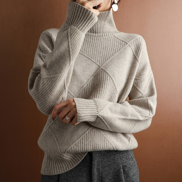 Cashmere Turtleneck Sweater