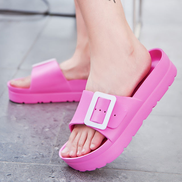 Simple Platform Sandals