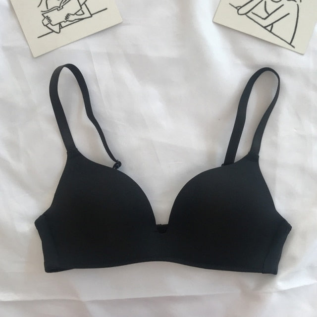 Seamless Push Up Wireless Bra