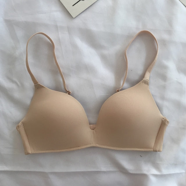 Seamless Push Up Wireless Bra