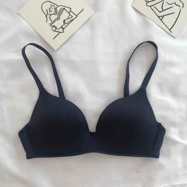 Seamless Push Up Wireless Bra