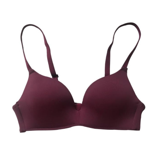 Seamless Push Up Wireless Bra