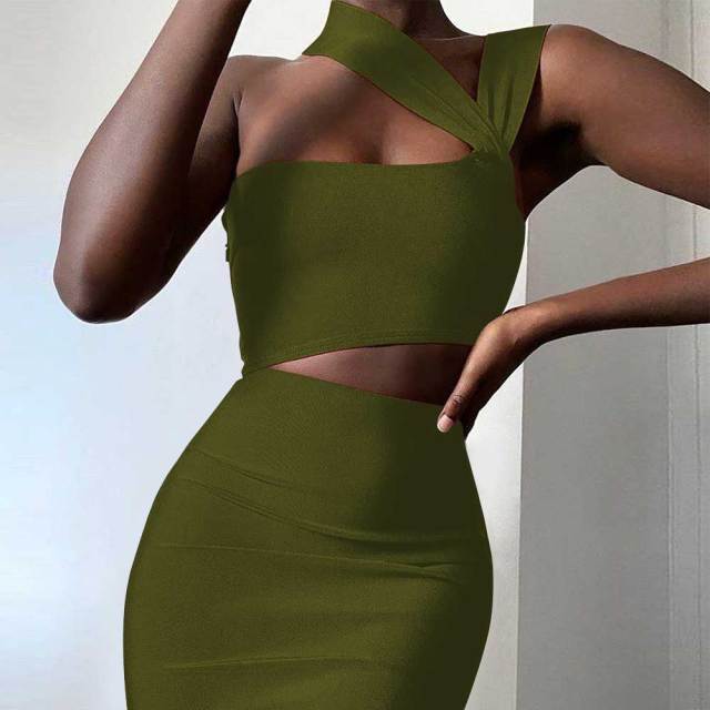 Bandage Cut Out Dress